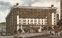 The Stanford Court Hotel Postcard