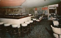 The Caravan Restaurant and Pan-O-Gold Room Postcard