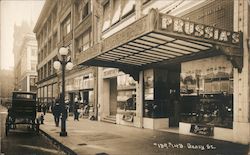 Prussia's 139-143 Geary St. Postcard