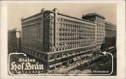 States Hof Brau Restaurant San Francisco, CA Postcard Postcard Postcard