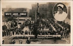 White Angel Jungle San Francisco, CA Postcard Postcard Postcard