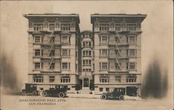 Marlborough Hall Apts. Postcard