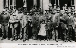 Yukon Miners at Commercial Hotel Postcard