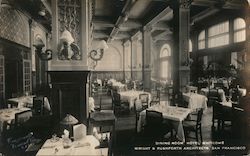 Dining Room Hotel, Whitcomb Postcard