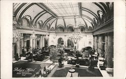 Palace Hotel, Palm Court Postcard