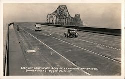 East Bay Cantilever Span of San Francisco - Oakland Bay Bridge Construction California Postcard Postcard Postcard