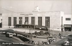 Bay Bridge Terminal Bldg. Postcard