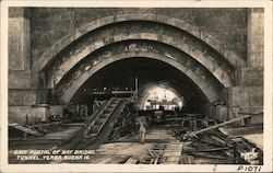 East Portal of Bay Bridge Tunnel, Yerba Buena Island San Francisco, CA Postcard Postcard Postcard