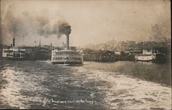 City Front and View of the Ferry San Francisco, CA Postcard Postcard Postcard