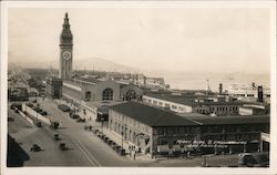 Ferry Building & Embarcadero San Francisco, CA Postcard Postcard Postcard