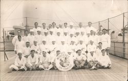 Portrait of Cooks on Ocean Liner "SS Monterey" San Francisco, CA Steamers Postcard Postcard Postcard