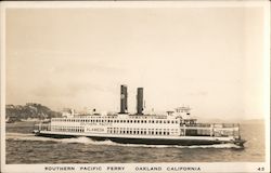 Southern Pacific Ferry Postcard