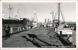 Fishermans Wharf Postcard