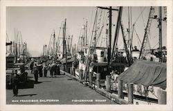 Fisherman's Wharf Postcard