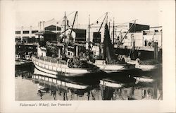 Fisherman's Wharf Postcard