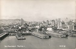 Historic San Francisco Skyline Postcard