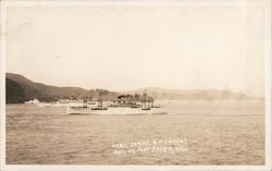 USAT Somme and U.S. Grant Passing Fort Baker San Francisco, CA Postcard Postcard Postcard