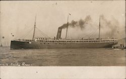 S.S. Santa Rosa Postcard