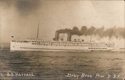 S.S. Harrald - Dray Bros Pier 7 Postcard