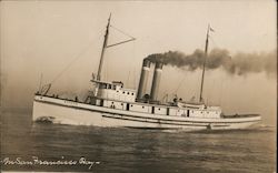 U.S. Army Transport Tug "Slocum" in San Francisco Bay California Boats, Ships Postcard Postcard Postcard