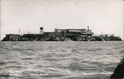 The "Rock" Alcatraz Island, Federal Prison San Francisco, CA Postcard Postcard Postcard