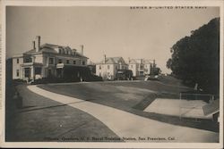 Officer's Quarters, U.S. Naval Training Station San Francisco, CA Postcard Postcard Postcard