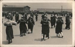 Sailors Dancing, Yerba Buena Island? San Francisco, CA Navy Postcard Postcard Postcard