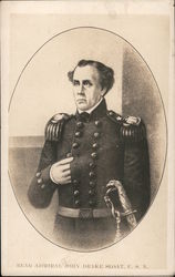 Rear Admiral John Drake Sloat Postcard