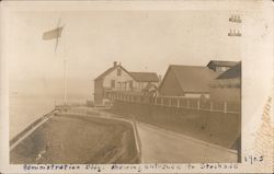 1905 Alcatraz Administration Bldg. Showing Entrance to Stockade San Francisco, CA Postcard Postcard Postcard