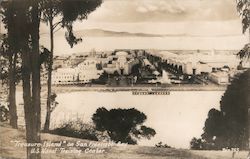 "Treasure Island" on San Francisco Bay U.S. Naval Training Center Postcard