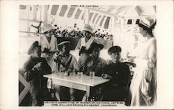 Open Air Canteen Mayor's Committee of Women on National Defense Postcard