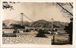 Golden Gate Bridge San Francisco, CA Postcard Postcard Postcard