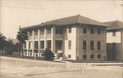 Nurses Home, Letterman Hospital Postcard