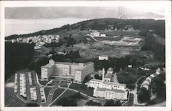 Aerial View of San Francisco California Postcard Postcard Postcard