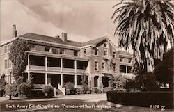 Sixth Army Billeting Office Postcard