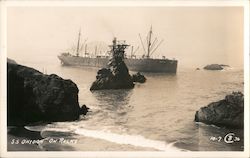 S.S. Ohiorn on Rocks San Francisco, CA Postcard Postcard Postcard