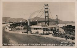 Carl Wilke Round House - Golden Gate Bridge San Francisco, CA Postcard Postcard Postcard