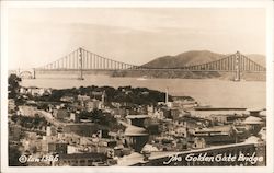 The Golden Gate Bridge Postcard