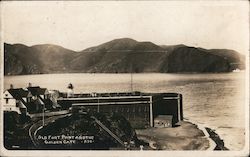 Old Fort Point Anothe - Golden Gate Postcard