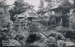 Oriental Gardens Golden Gate Park San Francisco, CA Postcard Postcard Postcard