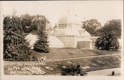 The Conservatory of Flowers in Golden Gate Park San Francisco, CA Postcard Postcard Postcard