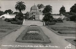 Conservatory of Flowers - Golden Gate Park Postcard