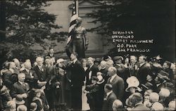 Devalera Unveiling Emmet Monument Golden Gate Park San Francisco, CA Postcard Postcard Postcard