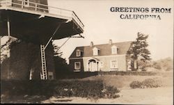 Golden Gate Park Windmill & Caretaker Cottage San Francisco, CA Postcard Postcard Postcard