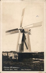 Dutch Windmill - Golden Gate Park Postcard