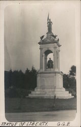 Statue of Liberty Golden Gate Park Postcard