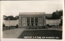 Aquarium G.G. Park Postcard