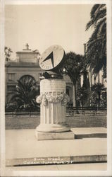 Sun Dial - Golden Gate Park, Postcard Advertising San Francisco, CA Postcard Postcard Postcard