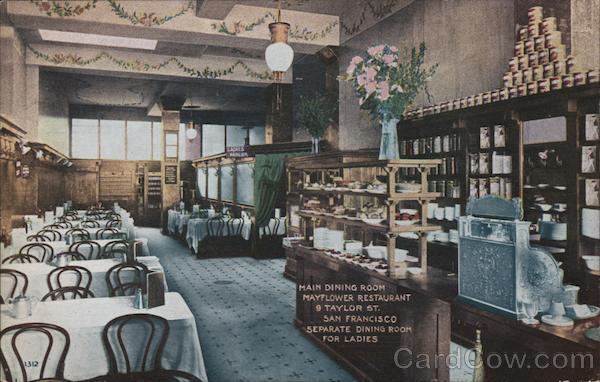 main-dining-room-mayflower-restaurant-san-francisco-ca-postcard