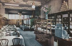 Main Dining Room Mayflower Restaurant Postcard